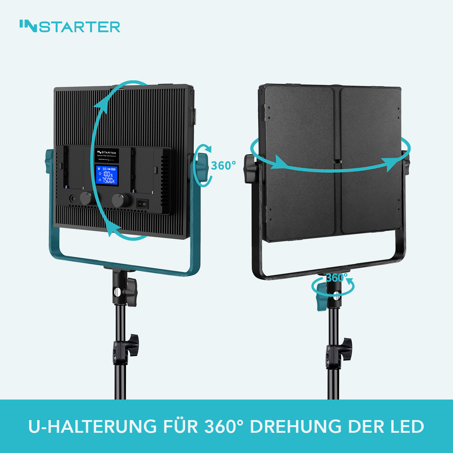 INStarter Spectar Bi-Color Spot LED 4.0 Halterung