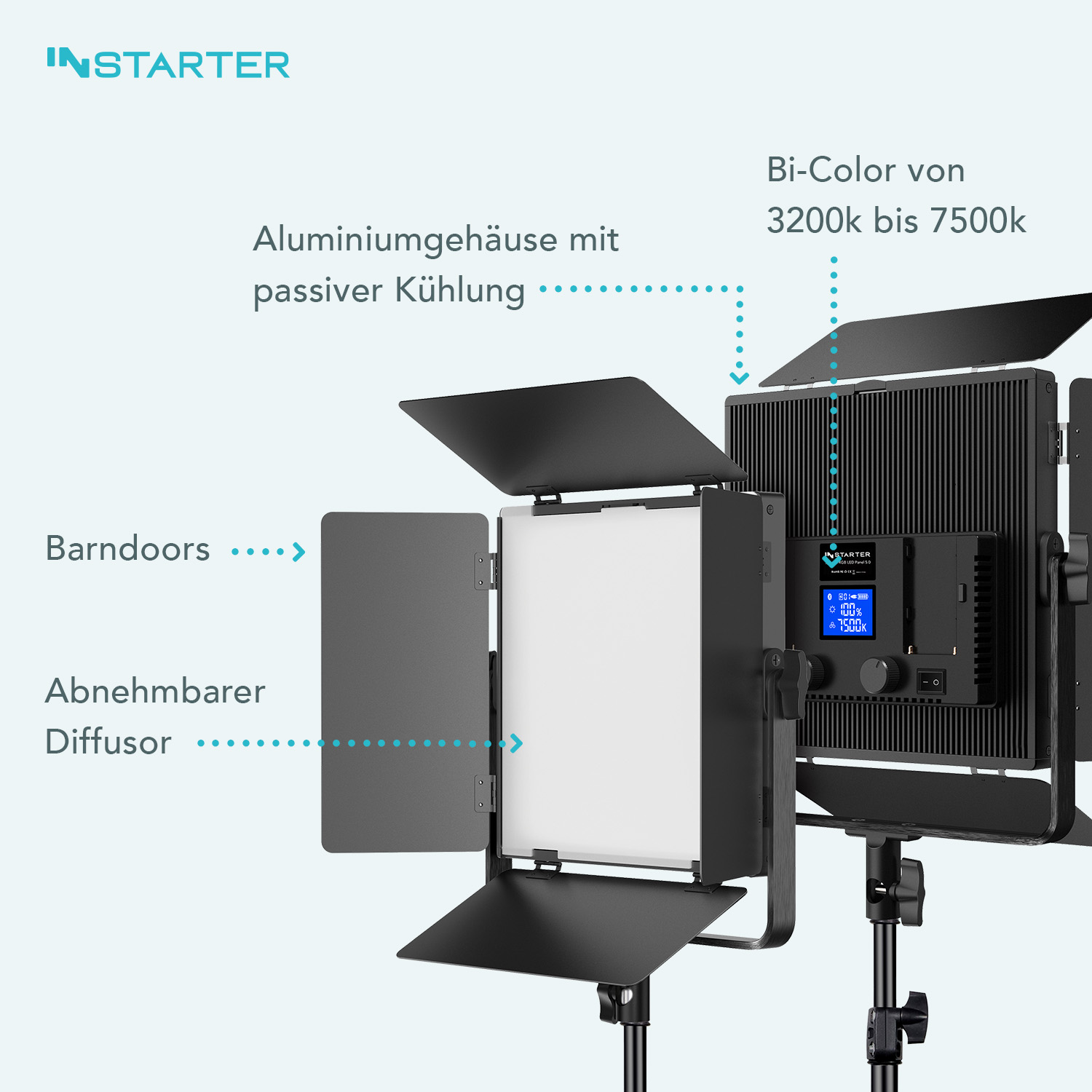 INStarter Spectar Bi-Color Spot LED 4.0 Features