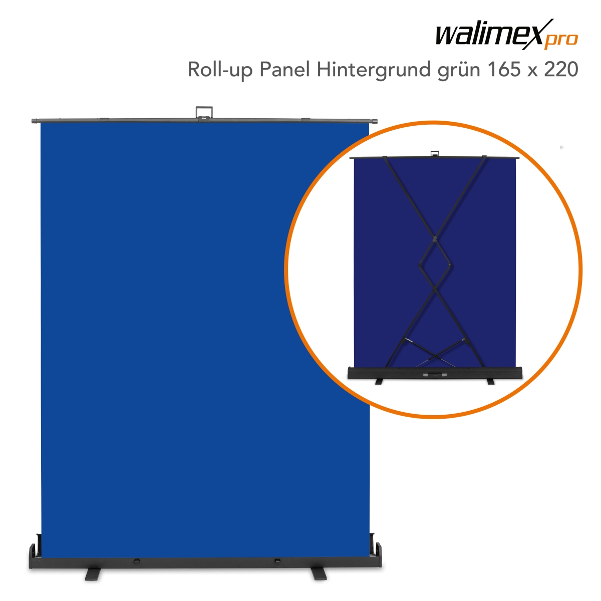 Roll-up Panel Hintergrund 165x220