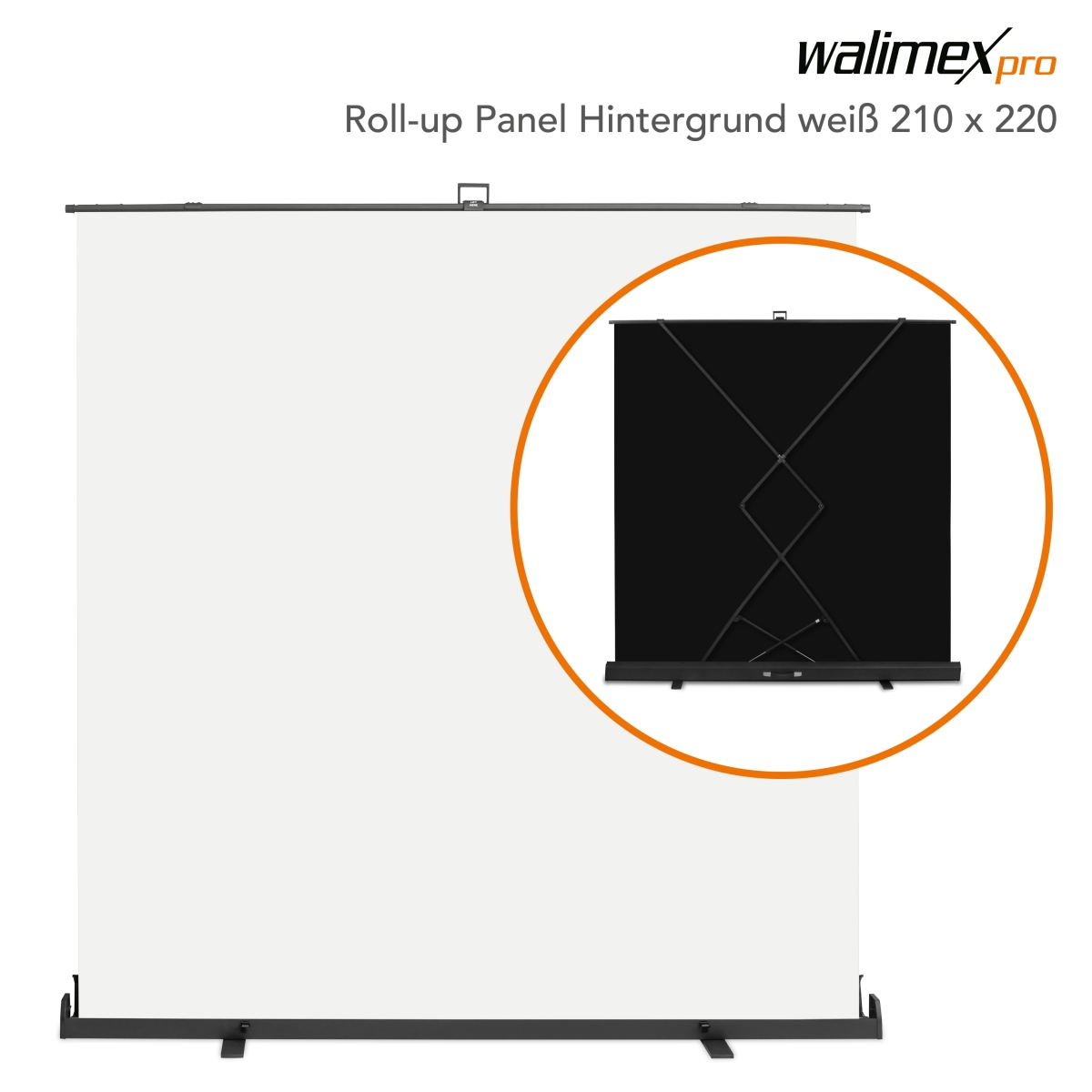 Roll-up Panel Hintergrund 210x220