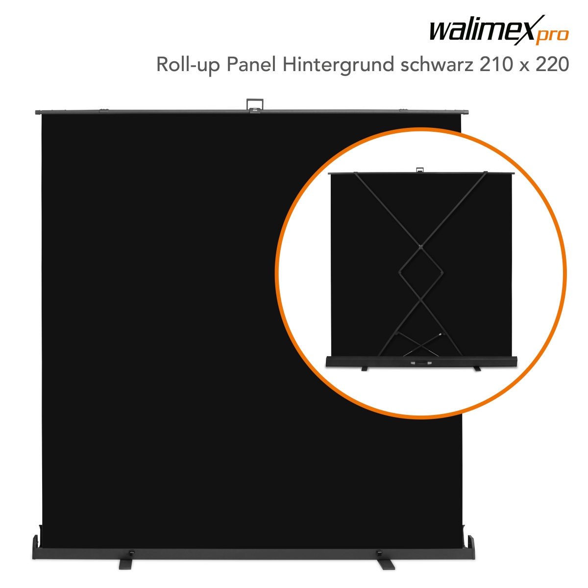 Roll-up Panel Hintergrund 210x220