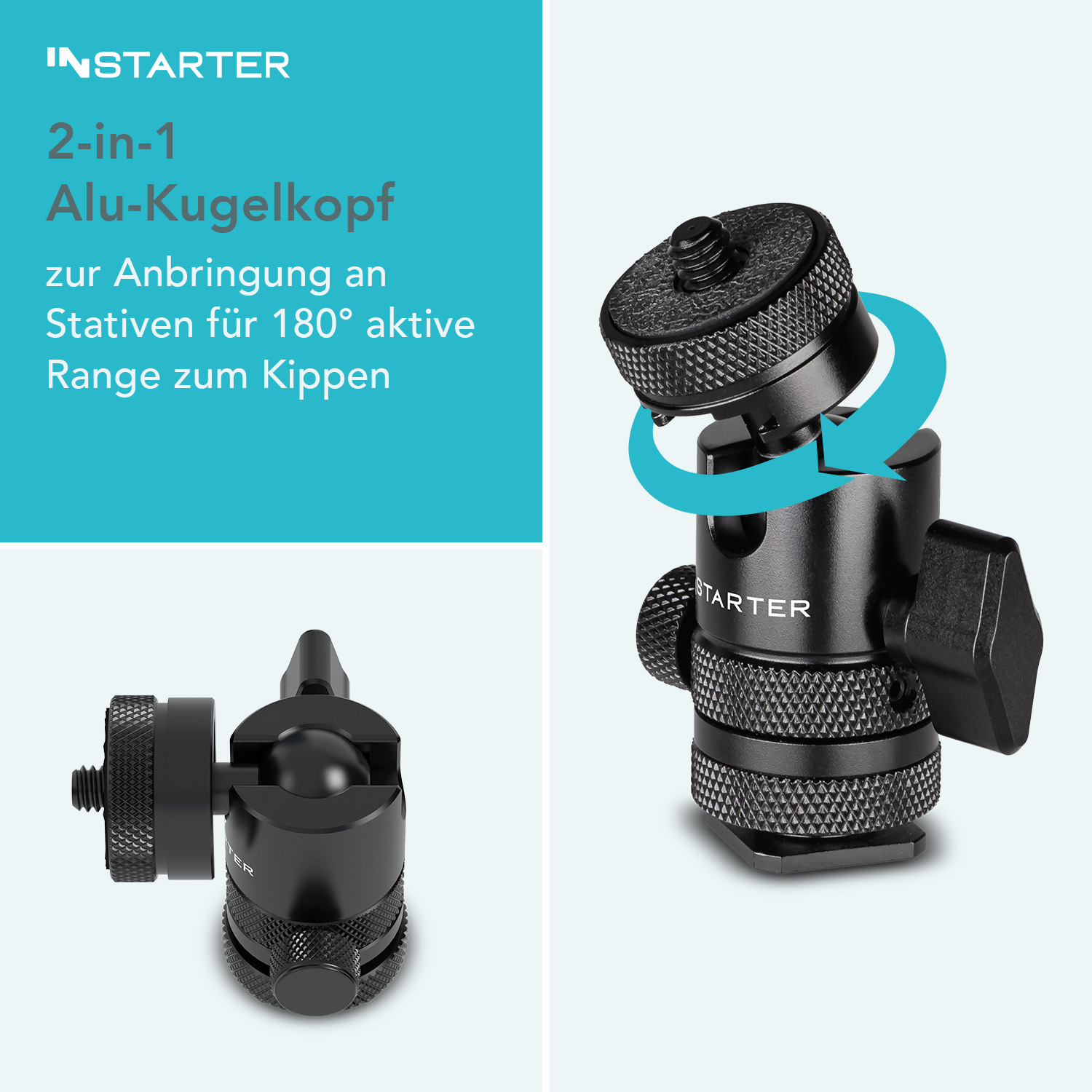 INStarter FlexMount Head 2-in-1