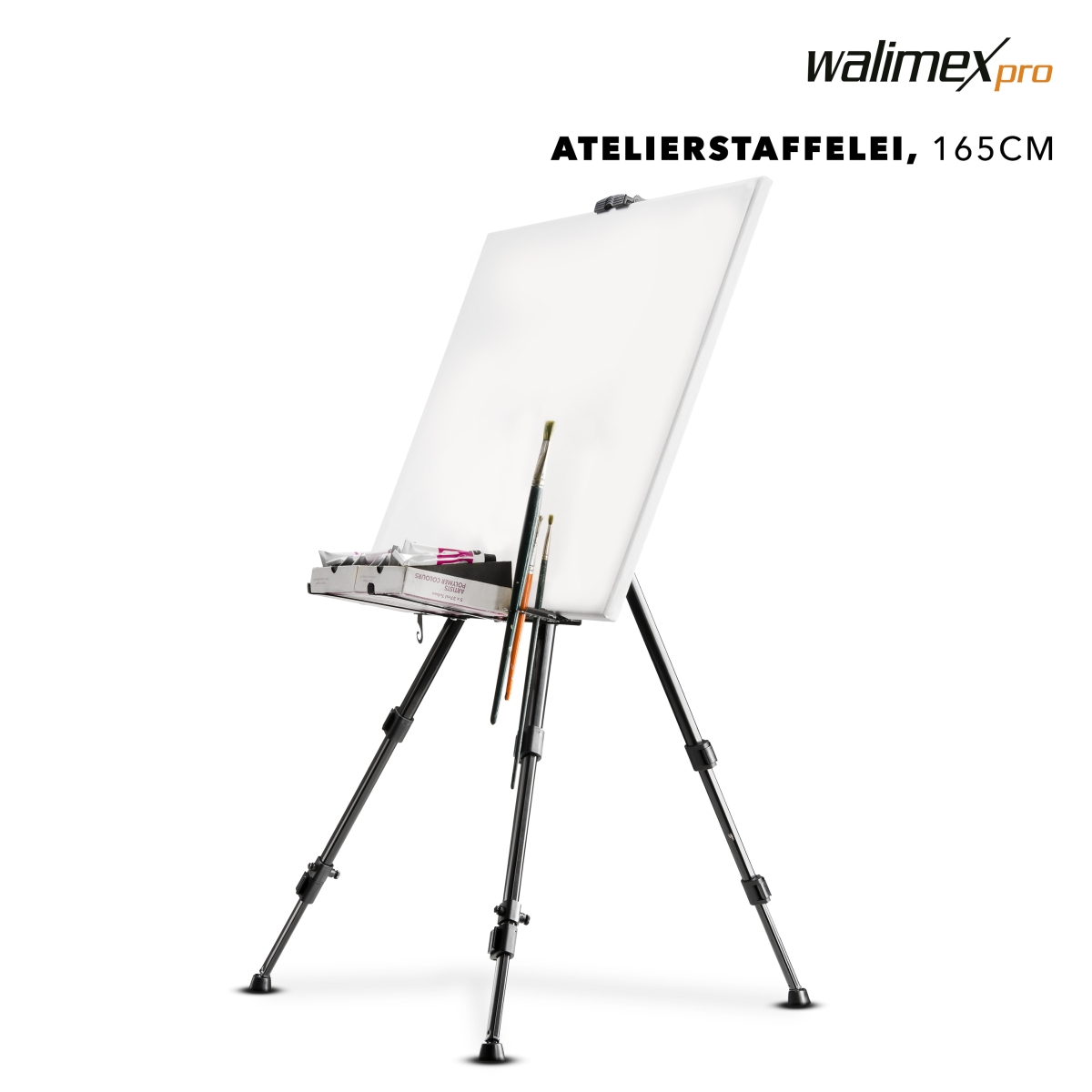 Walimex pro Aluminium Atelierstaffelei L 165cm