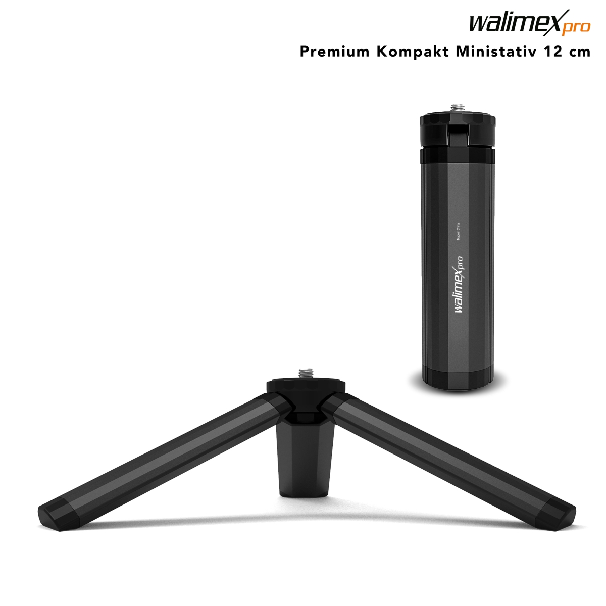 Walimex pro Premium Kompakt Ministativ 12 cm