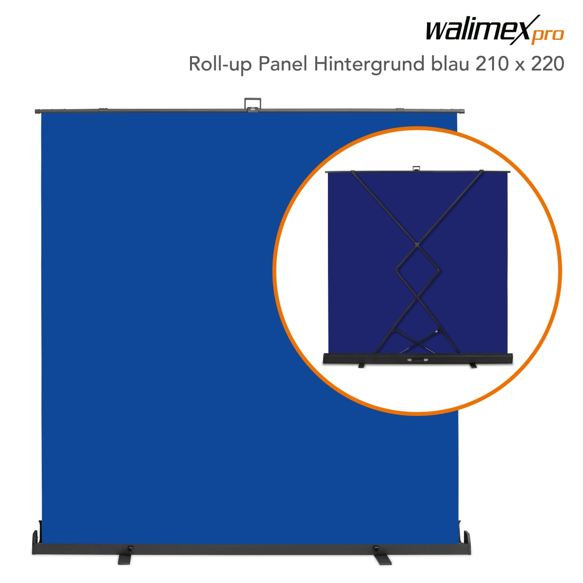 Roll-up Panel Hintergrund 210x220